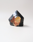 Semi-Polished Black Onyx (155g) - Protection & Strength