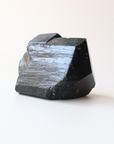 Medium Black Tourmaline with Carved Point 175g - Protection & Grounding