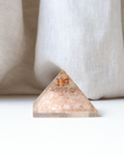 Rose Quartz Orgonite Pyramid (100g)