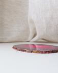 Pink Agate Slice 103g