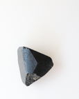 Medium Black Tourmaline with Carved Point 215g - Protection & Grounding