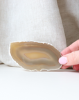 Natural Toned Agate Slice 51g