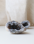 Dark Grey Agate Geode 102g