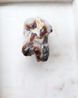 Fire Agate Rough Crystal for Courage, Motivation + Personal Strength