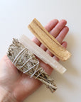 White Sage, Palo Santo + Selenite Bundle