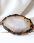 Dark Brown Agate Slice 95g | 12cm x 8cm