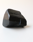 Medium Black Tourmaline with Carved Point 175g - Protection & Grounding