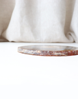 Brown Agate Slice with Subtle Blue Hues (290g)