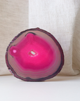 Pink Agate Slice 103g