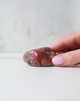 Polished Red Jasper 100g - Strength & Grounding