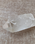 Clear Quartz Point For clarity, focus, and energy amplification.