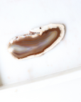 Agate Slice with Brown Natural Tones 50g