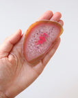 Pink Agate Slice