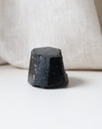 Medium Black Tourmaline with Carved Point 158g
