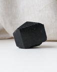 Medium Black Tourmaline with Carved Point 215g
