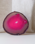 Pink Agate Slice 103g
