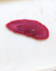 Pink Agate Slice - Love & Emotional Balance