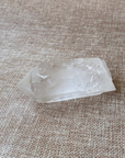 Clear Quartz Point For clarity, focus, and energy amplification.