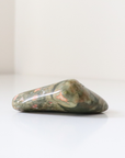 Rainforest Jasper Tumble 67g Flat Shape - Growth & Connection