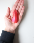 Pink Aura Quartz Point 70g