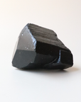 Medium Black Tourmaline with Carved Point 175g - Protection & Grounding