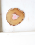Natural Toned Agate Slice 62g