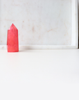 Pink Aura Quartz Point 80g - Love & Positivity