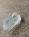 Clear Quartz Point For clarity, focus, and energy amplification.