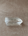 Clear Quartz Point with a Subtle Smoky Hue.