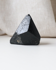 Medium Black Tourmaline with Carved Point 215g