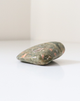 Rainforest Jasper Tumble 67g Flat Shape - Growth & Connection