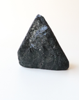 Medium Black Tourmaline with Carved Point 215g - Protection & Grounding