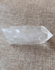 Clear Quartz Point For clarity, focus, and energy amplification.