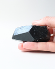 Medium Black Tourmaline with Carved Point 158g - Protection & Grounding