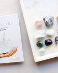 Crystal Collection From Crystallize: The Modern Guide to Crystal Healing Book & Crystal Collection