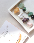 Crystal Collection From Crystallize: The Modern Guide to Crystal Healing Book & Crystal Collection