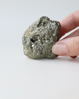Natural Pyrite Crystal 158g - Abundance & Protection