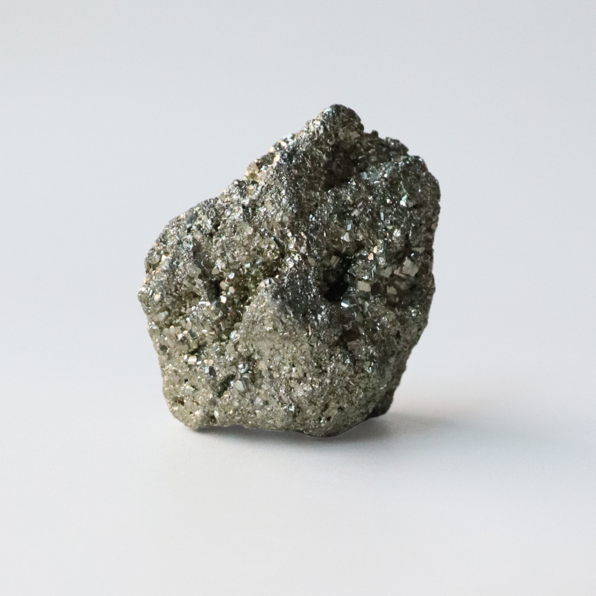 Natural Pyrite Crystal 158g - Abundance &amp; Protection