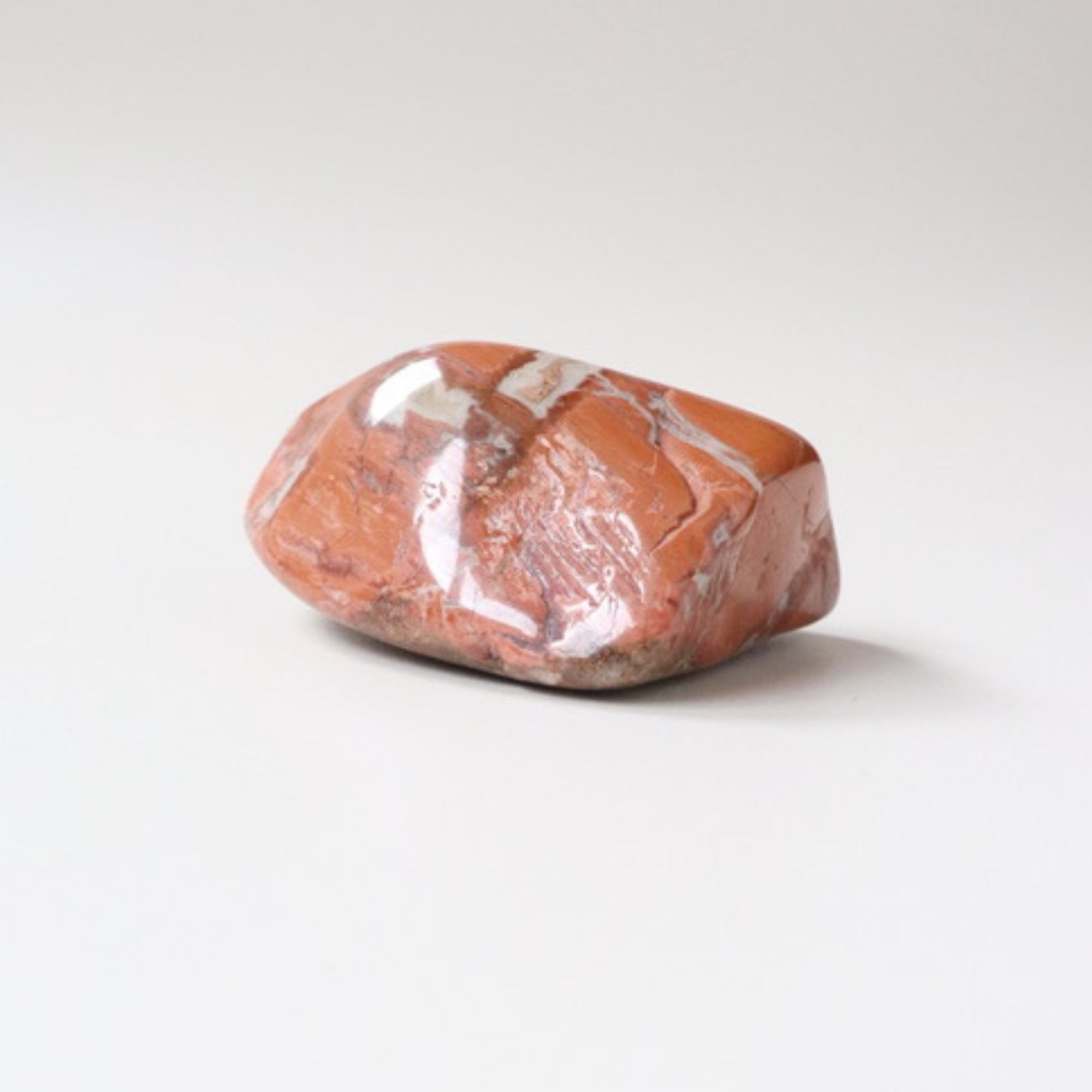 Polished Tumbled Red Jasper 87g - Strength &amp; Grounding