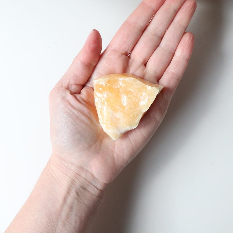 Rough Orange Calcite 85g