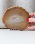 Dark Brown Agate Slice 182g