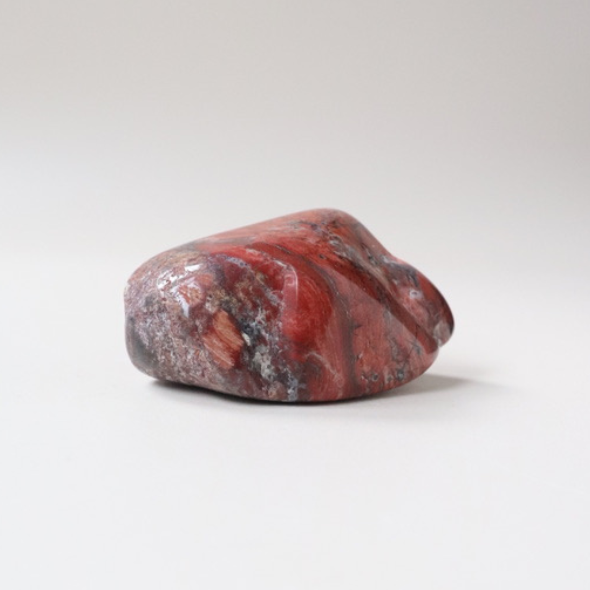 Polished Red Jasper  100g - Strength &amp; Grounding
