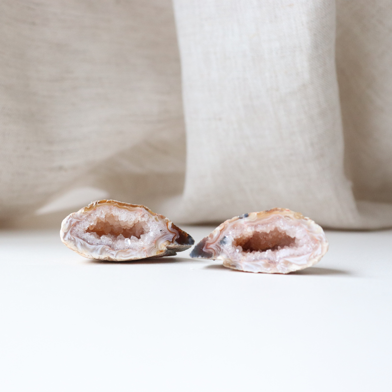 Warm Toned Agate Geode (43g)