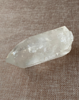 Clear Quartz Point For clarity, focus, and energy amplification.