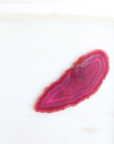 Pink Agate Slice - Love & Emotional Balance