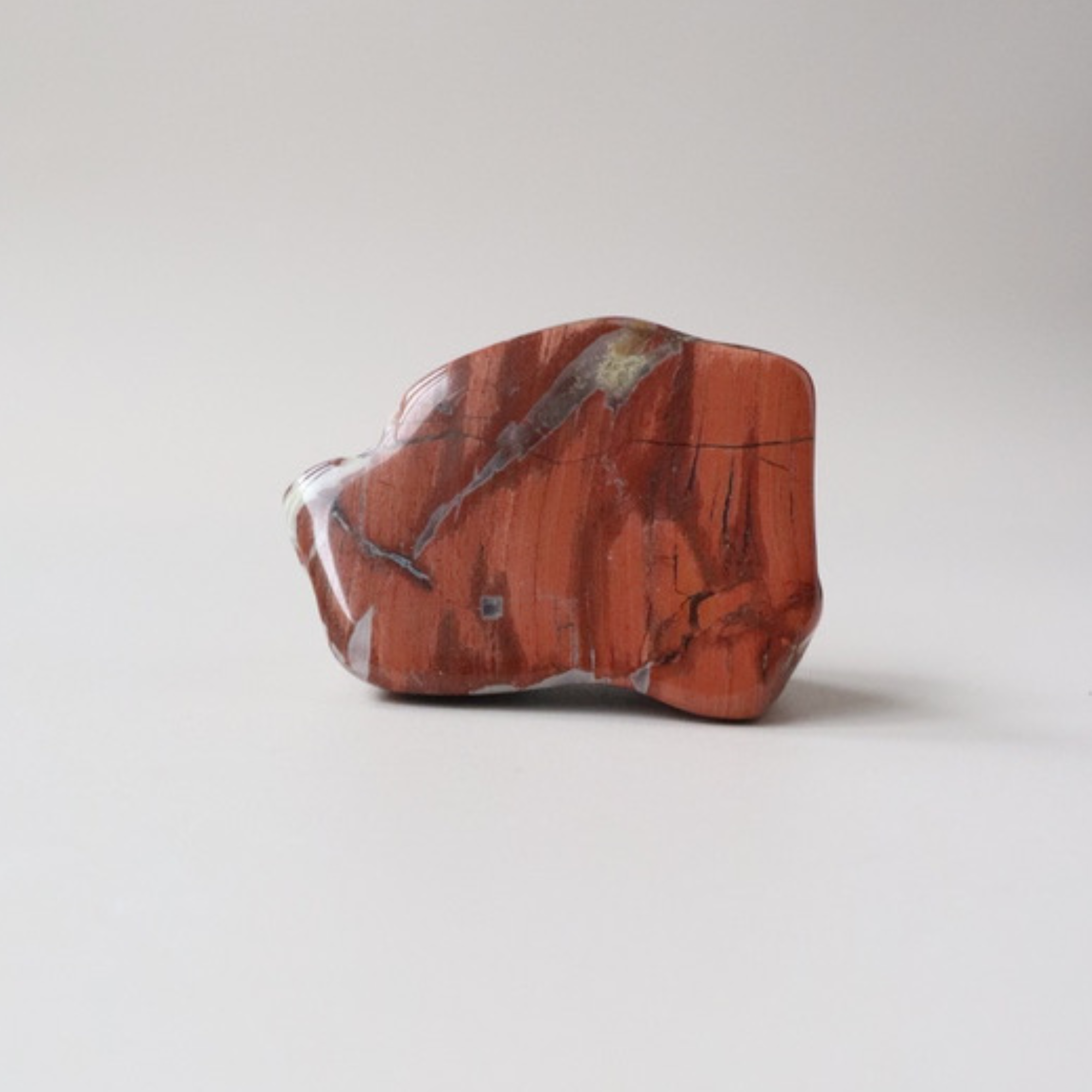 Polished Red Jasper  105g - Strength &amp; Grounding