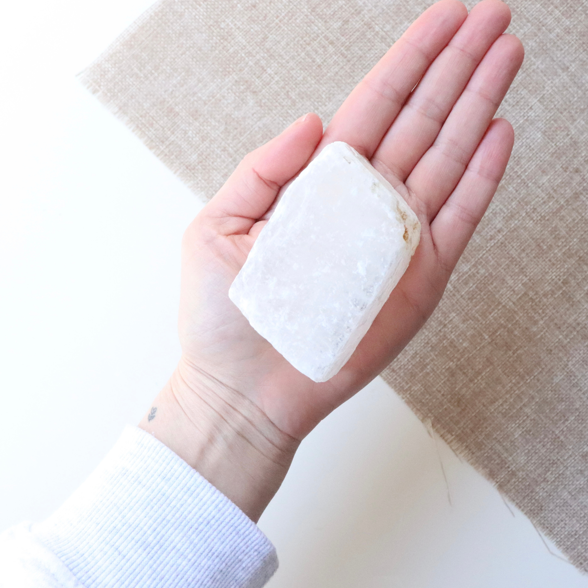 Raw Rough Optical Calcite For Focus + Clarity