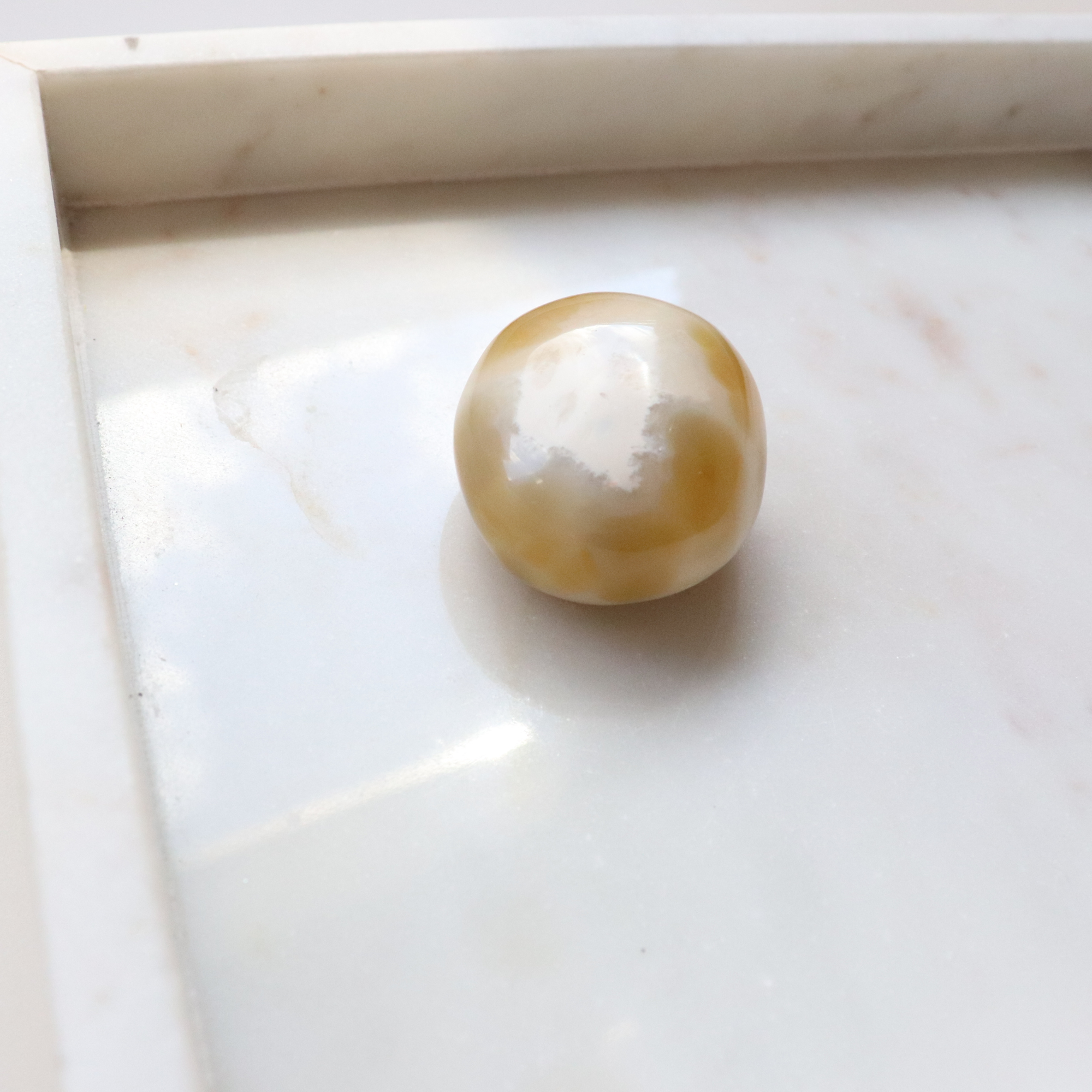 Carnelian Large Tumble Stone 58g - Motivation &amp; Courage