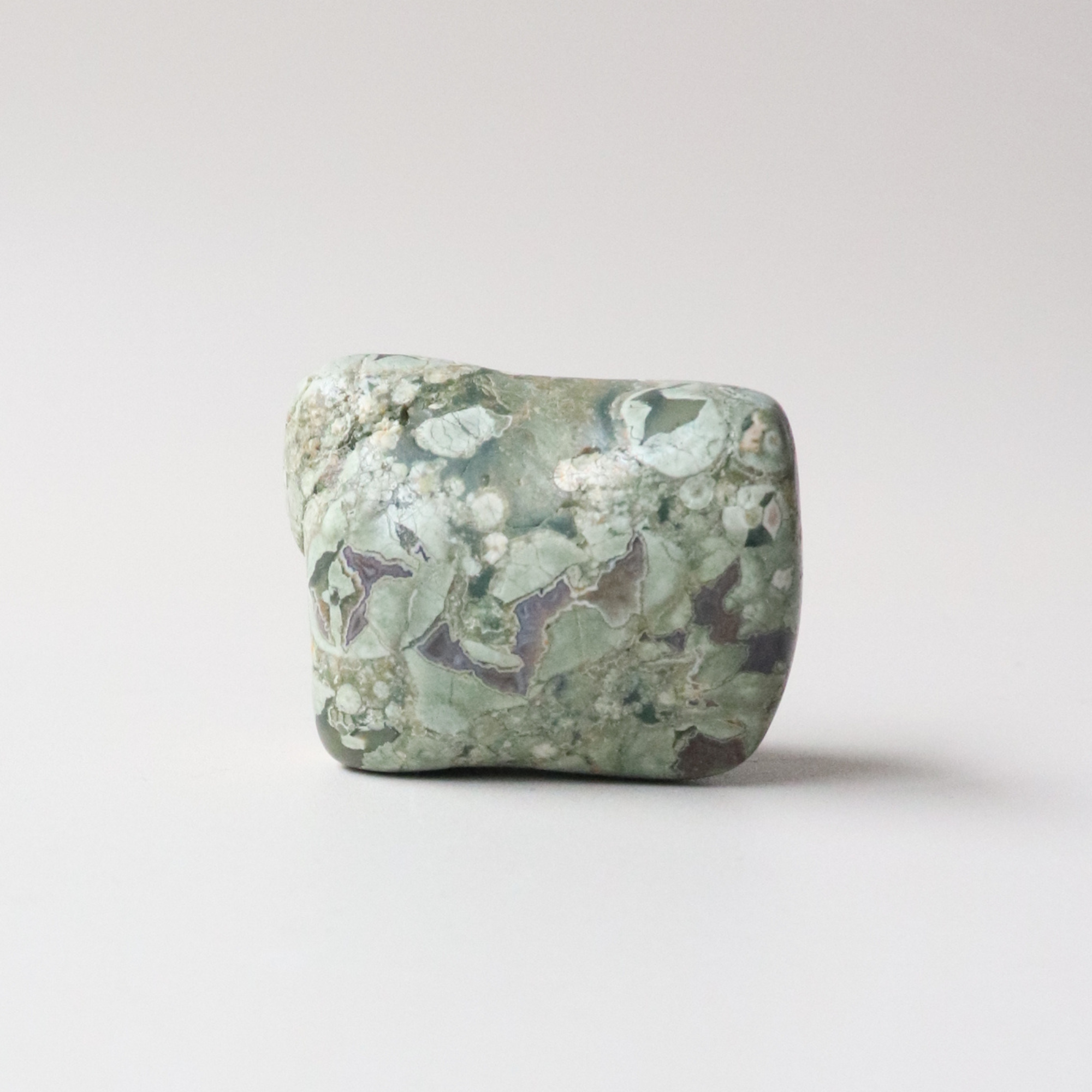 Rainforest Jasper Tumble 78g - Growth &amp; Connection