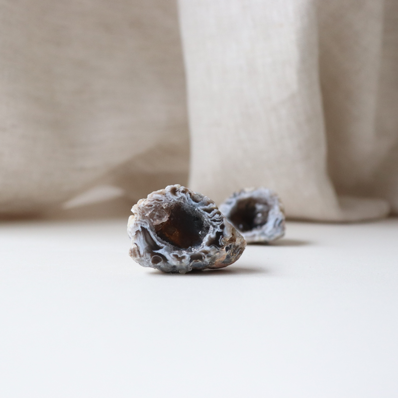 Dark Grey Agate Geode (46g)